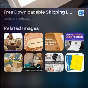 OnlineLabels Shipping Labels